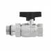 Кран шаровый с американкой Raftec GOLD PN50 ВН 3/4' GRDS02