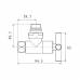 Комплект приборных кранов Raftec RV-3034 1/2'х3/4'