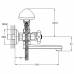 Смеситель для ванной G-lauf QMT3- A722