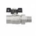 Кран шаровый с американкой Raftec BLACK PN40 ВН 1/2' бабочка