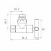 Комплект приборных кранов Raftec RV-3012  1/2'х1/2'