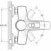 Смеситель для ванной G-lauf GBS3- A279