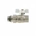 Кран шаровый с американкой Raftec WHITE DN20 3/4' с антипротечкой бабочка