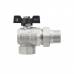 Кран шаровый Raftec BLACK DN20 ВН 3/4' бабочка